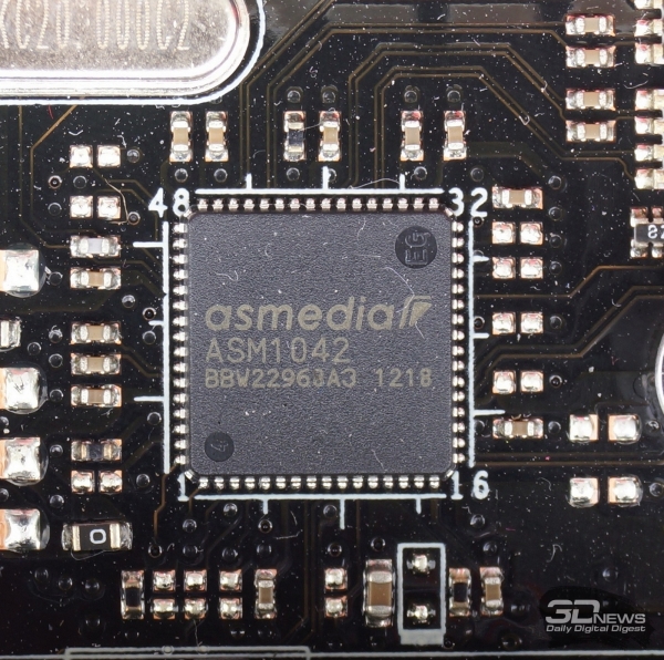 Контроллер USB 3.0 ASMedia ASM1042 — обзор материнской платы ASUS Crosshair V Formula-Z 