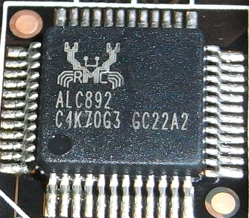  ECS Z77H2-A4 звуковой контроллер 