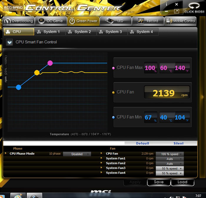 MSI Z77 Control Center 1