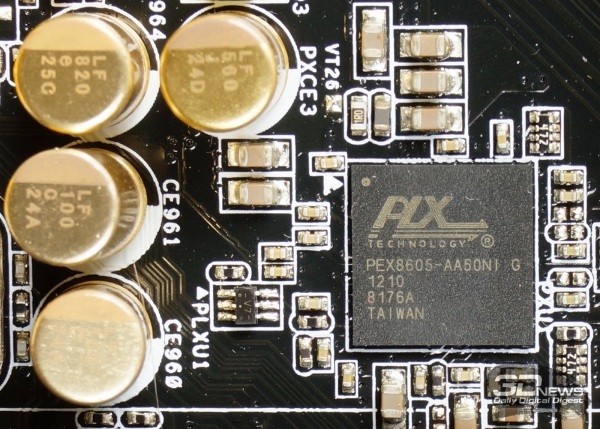  PLX PEX 8605 — обзор материнской платы ASRock Z77 OC Formula 