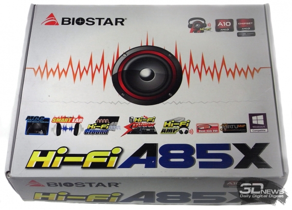  Biostar Hi-Fi A85X: упаковка 