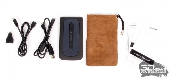 Aiptek A50P — комплектация