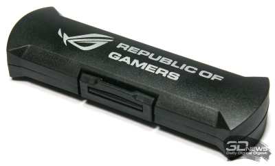 Отсек для установки грузов и пенал для их хранения