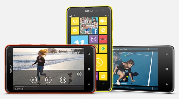 Смарфтон Nokia Lumia 625 с 4,7