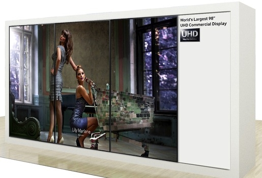 Samsung покажет на IFA 2013 98-дюймовую Ultra HD-«видеостену»