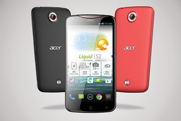 Acer анонсировала 6” Liquid S2