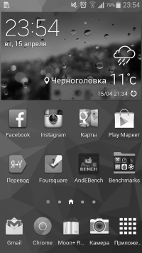  Samsung Galaxy S5: grayscale mode 
