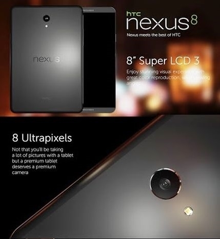Concept HTC Nexus 8