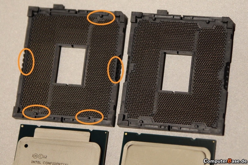ASUS OC Socket слева, сертифицированнй разъём справа (computerbase.de)