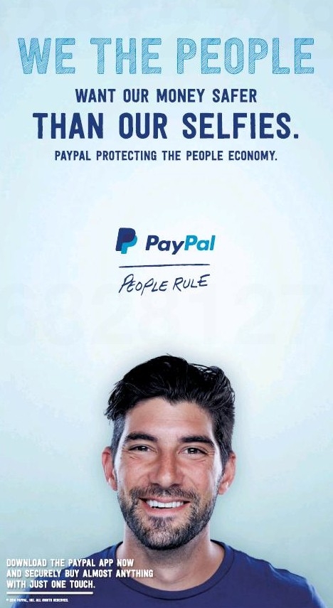 Реклама PayPal