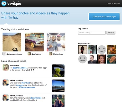 Сайт Twitpic.com