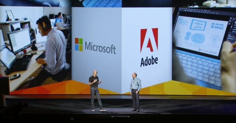 Microsoft и Adobe