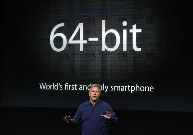Фил Шиллер рассказывает о 64-битной архитектуре в iPhone 5s в 2013 году