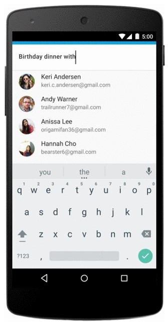 календарь Google
