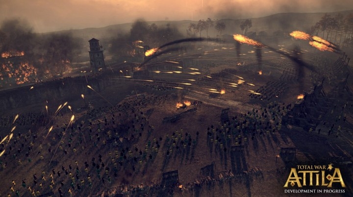 Опубликован новый кинематографический трейлер Total War: Attila"