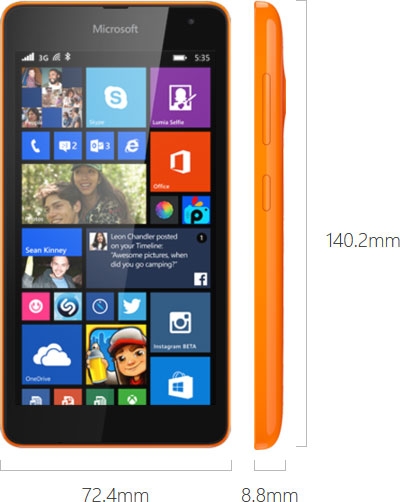 Microsoft представила Lumia 535, первый WP-смартфон под собственной маркой"