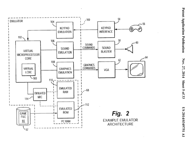 Выдержка из патента Nintendo
