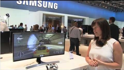 Samsung анонсировала 34" изогнутый монитор"