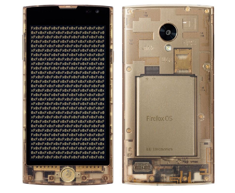 LG Fx0: необычный смартфон в прозрачном корпусе на базе Firefox OS