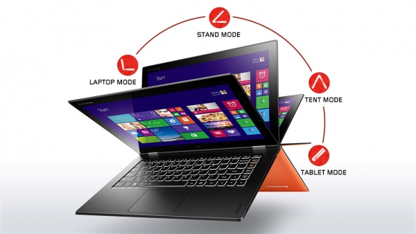 Режимы использования на примере Lenovo Yoga 2 Pro