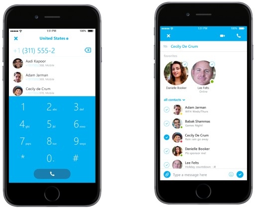 Skype 5.0 для iOS