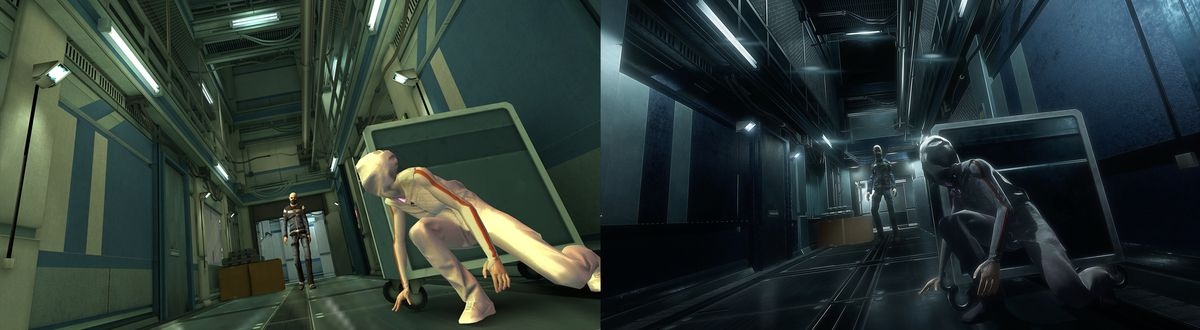 Сравнение версии для мобильных устройств (Unity 4) и PC-версии (Unity 5)