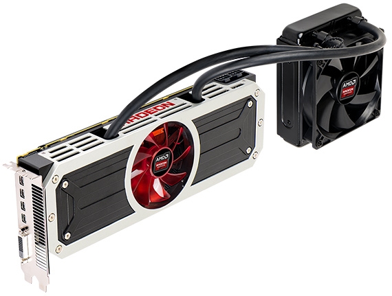 AMD Radeon R9 295X2 с гибридной системой охлаждения