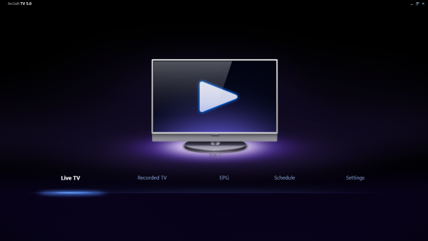  Приложение для работы с ТВ-тюнером ArcSoft TV 