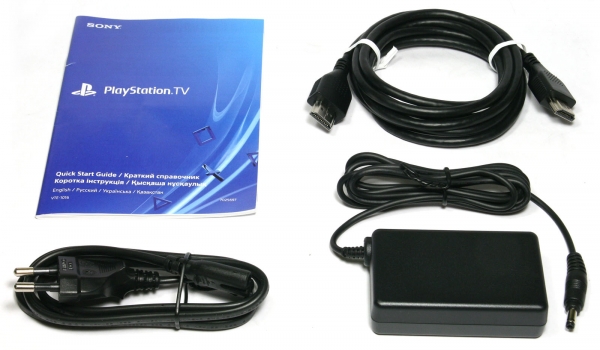Комплект поставки PS TV