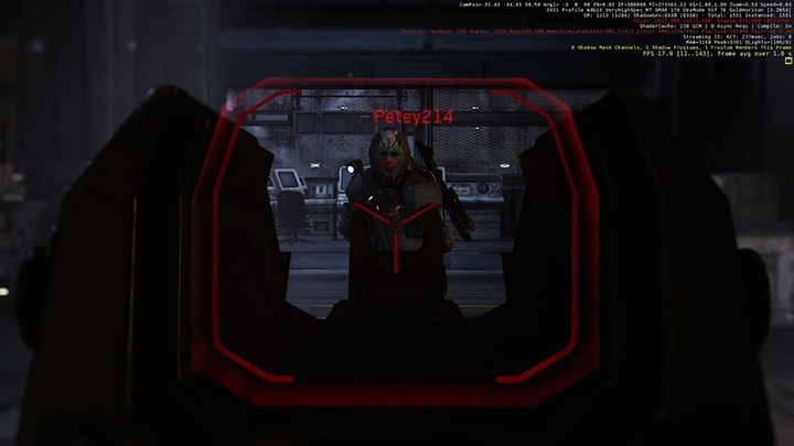 А так — в позиции ADS