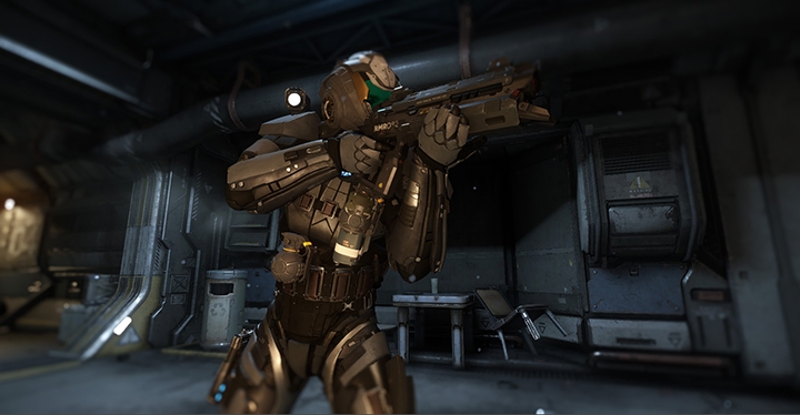 Позиция ADS (Aim Down Sights)