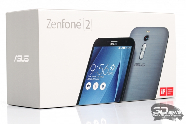  ASUS Zenfone 2 – заводская коробка 