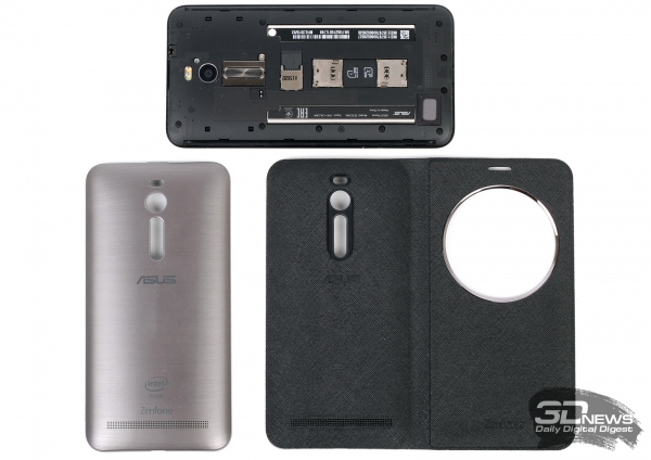  Zenfone 2 View Flip Cover Deluxe with NFC – интерактивный чехол 
