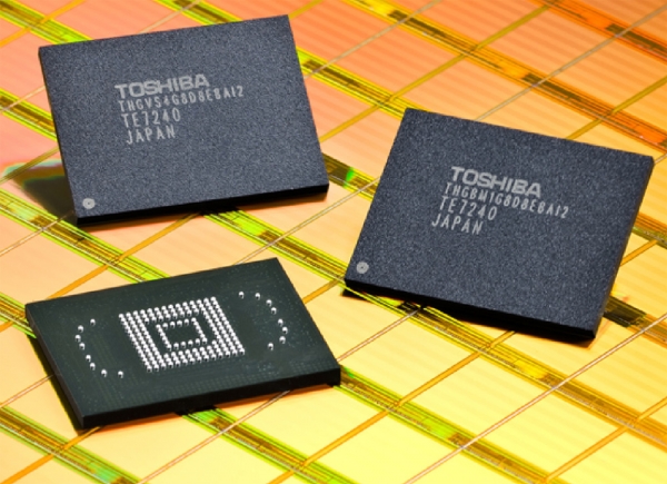 NAND флеш-память производства Toshiba/SanDisk