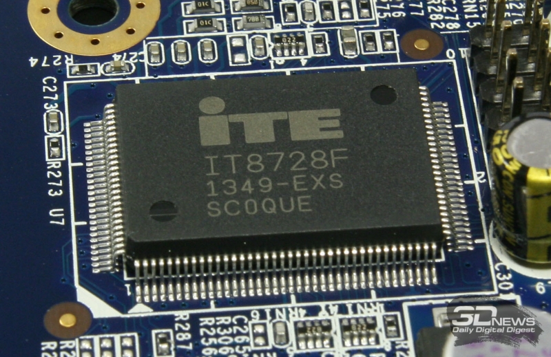 Контроллер управления и мониторинга системной платы iTE IT8728F