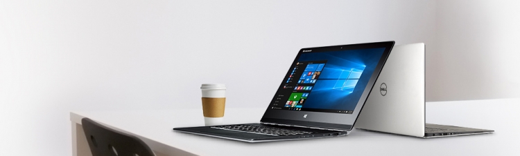 Ноутбуки Dell и Lenovo на базе Windows 10