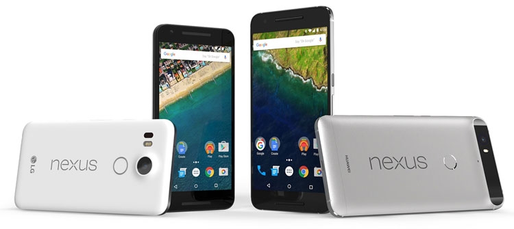 «Гуглофоны» Nexus 5X и 6P на Android 6.0 Marshmallow
