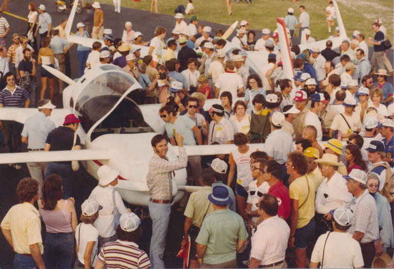 Авиаконструктор Бёрт Рутан получил известность благодаря своим самолётам оригинальных схем