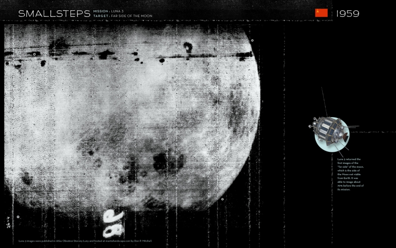  Советская станция «Луна-3» сфотографировала «затылок» нашего естественного спутника 