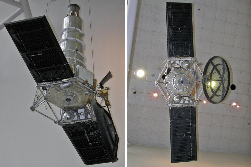  Макет Ranger-7 в Национальном аэрокосмическом музее 