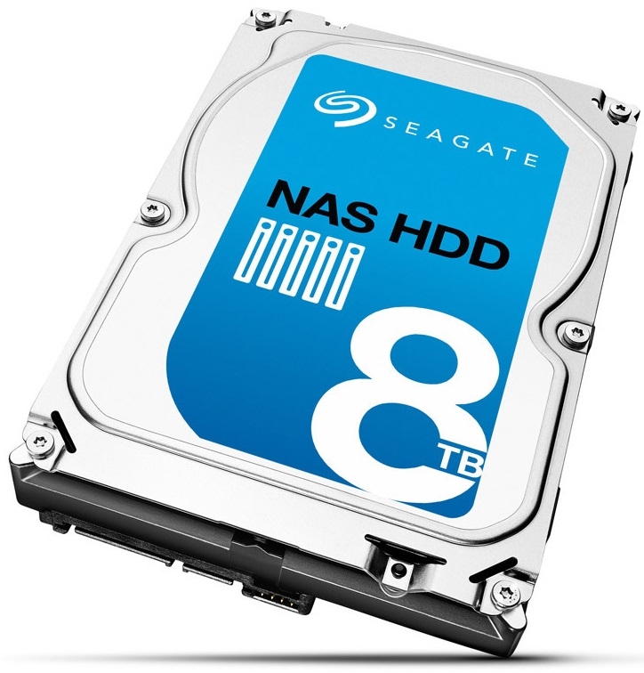 Seagate NAS HDD ёмкостью 8 Тбайт