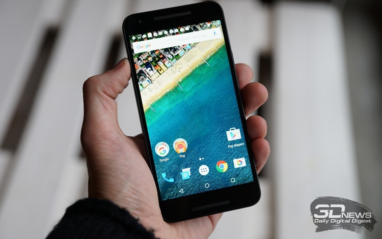 Google снизила цену на смартфон Nexus 5X