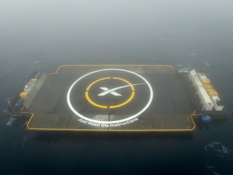 Посадка SpaceX Falcon 9 на плавучую платформу вновь закончилась неудачей
