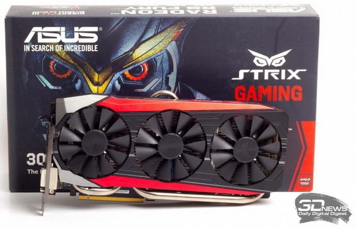 ASUS STRIX R9 Fury: отличный вариант для энтузиаста