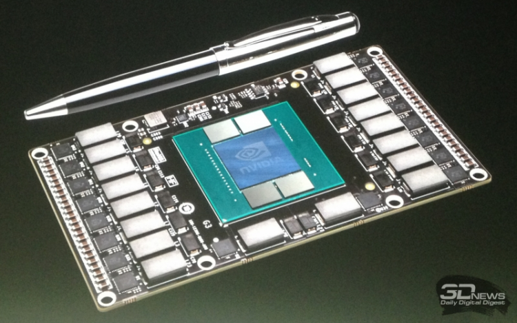 Прототип процессорного модуля на базе GPU архитектуры Pascal с HBM памятью