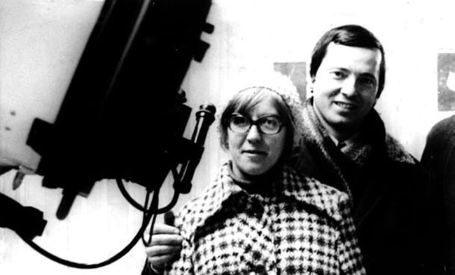  Клим Чурюмов и Светлана Герасименко в 1975 году. Фото: К. Чурюмов/Элементы.ру 