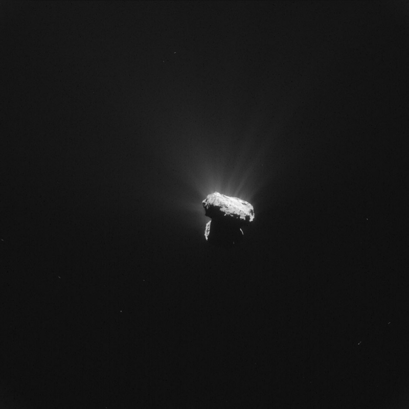  Изображение ядра кометы вблизи перигелия 