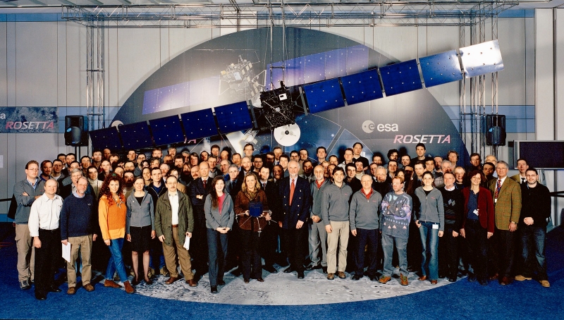  Участники проекта Rosetta планируют посадить орбитальный зонд на ядро кометы 
