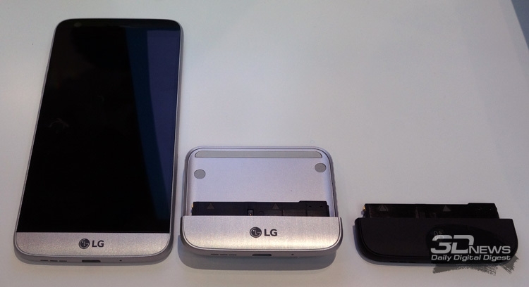  LG G5 and the function «Always-on Display»  