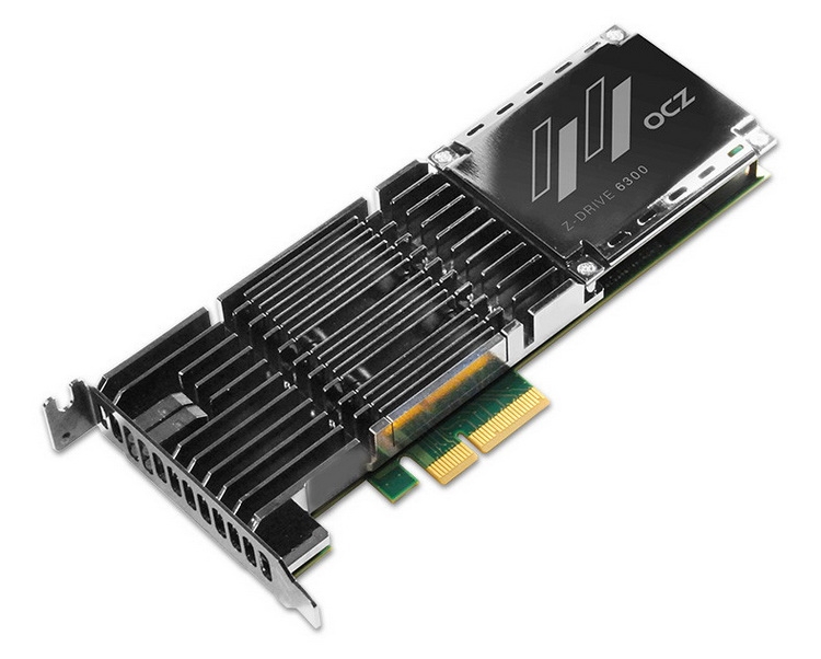  Серия ZD6300 использует eMLC и доступна в виде плат расширения PCIe 